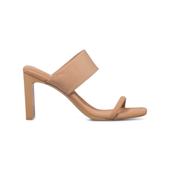 Sandali beige da donna con tacco a blocco 9 cm e punta squadrata ALDO Meatha, Donna, SKU w042000623, Immagine 0